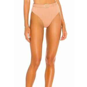 WEWOREWHAT NEW $118 Emily Bikini Bottom in Camel Medium